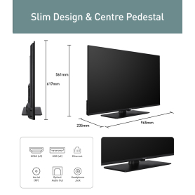 Panasonic 43" W61 4K LED Ultra HD TV Powered by TiVo - 2